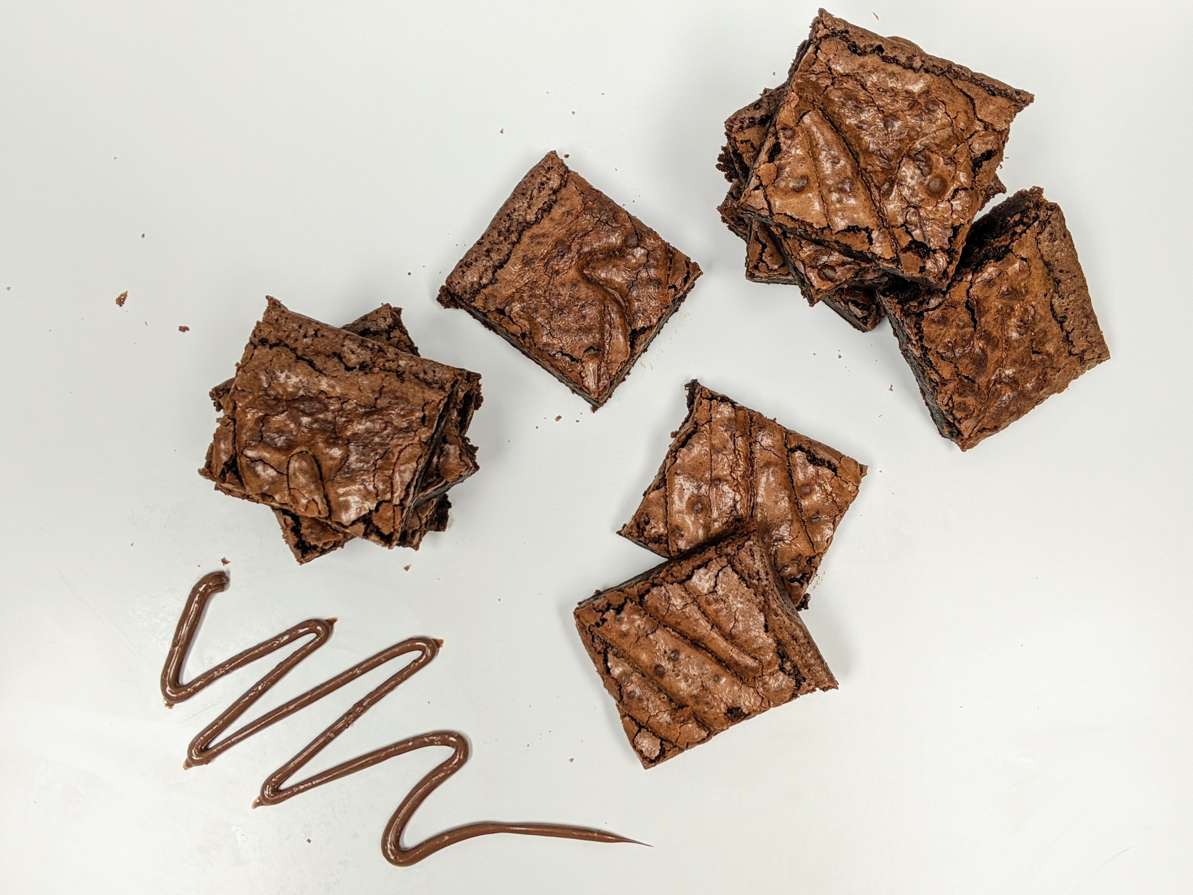 Nutella-Stuffed Brownie