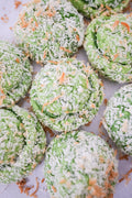 Pandan Coconut Mochi Cookie